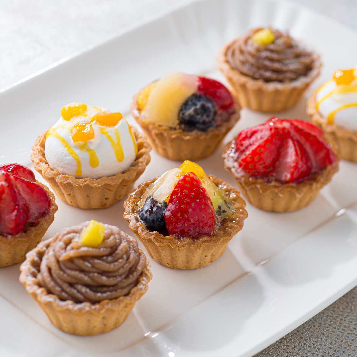 「銀座千疋屋」銀座プチフルーツタルト