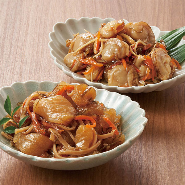 数の子松前漬＆北海道産　ホタテ松前漬詰合せ